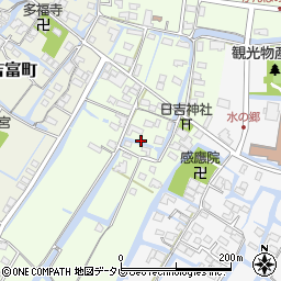 福岡県柳川市弥四郎町101周辺の地図