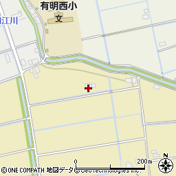 佐賀県杵島郡白石町古賀6周辺の地図