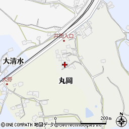 大分県臼杵市田井417周辺の地図