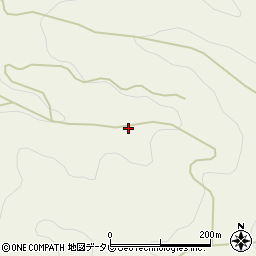 福岡県八女市立花町白木1319周辺の地図