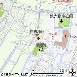 福岡県柳川市弥四郎町164周辺の地図