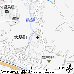 株式会社ダスキン佐世保大塔支店周辺の地図
