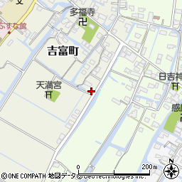 福岡県柳川市吉富町118-1周辺の地図