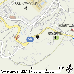 アタゴレンタカー周辺の地図