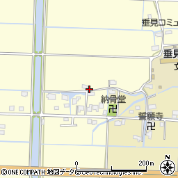 福岡県柳川市三橋町垂見1632周辺の地図