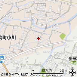 福岡県みやま市瀬高町小川1658周辺の地図