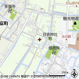 福岡県柳川市弥四郎町106周辺の地図