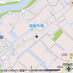 福岡県柳川市矢留本町239周辺の地図