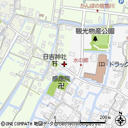 福岡県柳川市弥四郎町160-1周辺の地図