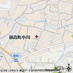 福岡県みやま市瀬高町小川1672周辺の地図