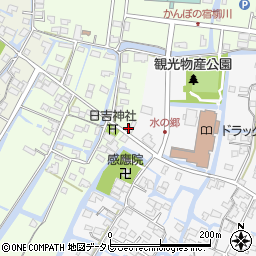 福岡県柳川市弥四郎町160-3周辺の地図