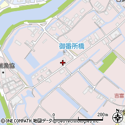 福岡県柳川市矢留本町319周辺の地図