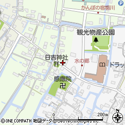 福岡県柳川市弥四郎町162周辺の地図