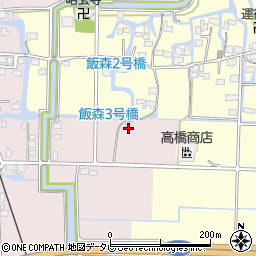 福岡県柳川市大和町徳益346周辺の地図