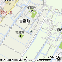 福岡県柳川市吉富町120周辺の地図
