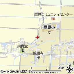 福岡県柳川市三橋町垂見1615周辺の地図
