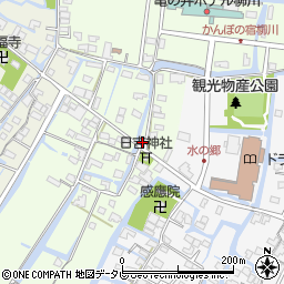 福岡県柳川市弥四郎町141周辺の地図