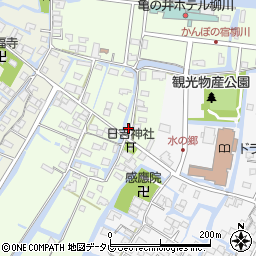 福岡県柳川市弥四郎町141-3周辺の地図