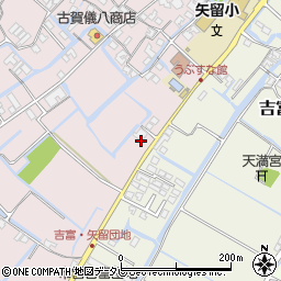 福岡県柳川市矢留本町172周辺の地図