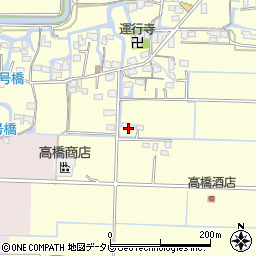 福岡県柳川市三橋町垂見1362周辺の地図