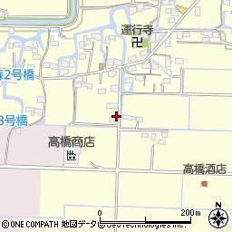 福岡県柳川市三橋町垂見1338周辺の地図