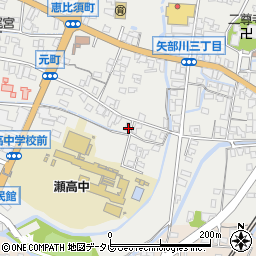 福岡県みやま市瀬高町下庄1708周辺の地図