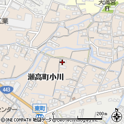 福岡県みやま市瀬高町小川1718周辺の地図