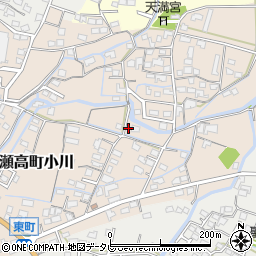 福岡県みやま市瀬高町小川1657周辺の地図