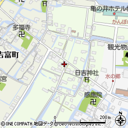 福岡県柳川市弥四郎町77周辺の地図