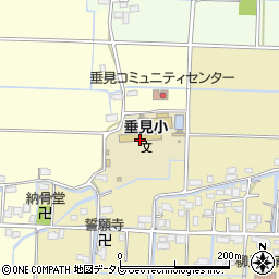 福岡県柳川市三橋町垂見1610周辺の地図