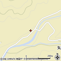 福岡県八女市矢部村北矢部4799周辺の地図