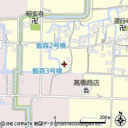 福岡県柳川市三橋町垂見1234周辺の地図