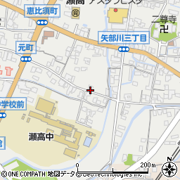 福岡県みやま市瀬高町下庄1690周辺の地図