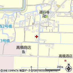 福岡県柳川市三橋町垂見1337周辺の地図