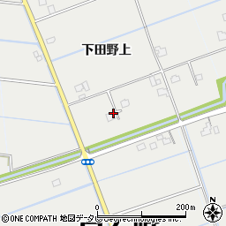 佐賀県杵島郡白石町田野上1030周辺の地図