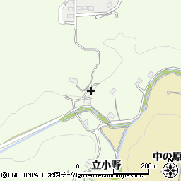大分県大分市中判田2536周辺の地図