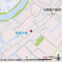 福岡県柳川市矢留本町231周辺の地図