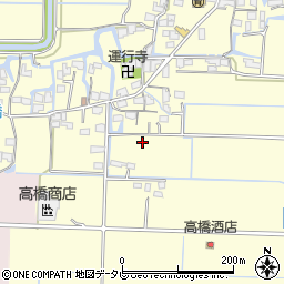 福岡県柳川市三橋町垂見1357周辺の地図