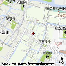 福岡県柳川市弥四郎町70周辺の地図