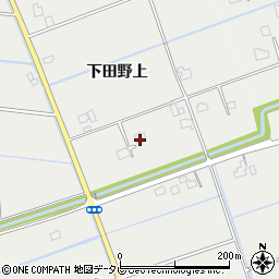 佐賀県杵島郡白石町田野上1017周辺の地図