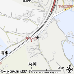 大分県臼杵市井岡周辺の地図