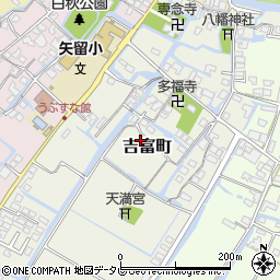 福岡県柳川市吉富町137周辺の地図