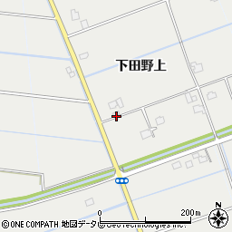 佐賀県杵島郡白石町田野上1010周辺の地図