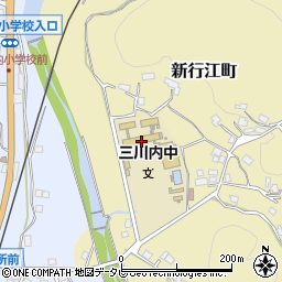 佐世保市立三川内中学校周辺の地図