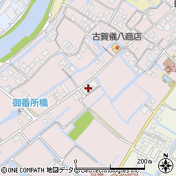 福岡県柳川市矢留本町216周辺の地図