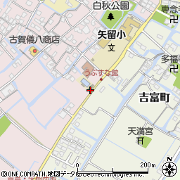 福岡県柳川市矢留本町166周辺の地図