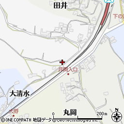 大分県臼杵市田井1069周辺の地図