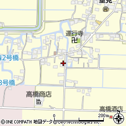 福岡県柳川市三橋町垂見1341周辺の地図