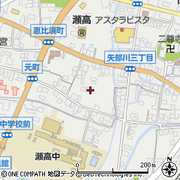 福岡県みやま市瀬高町下庄1674周辺の地図