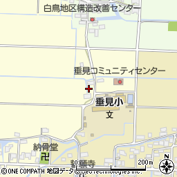 福岡県柳川市三橋町垂見1612周辺の地図